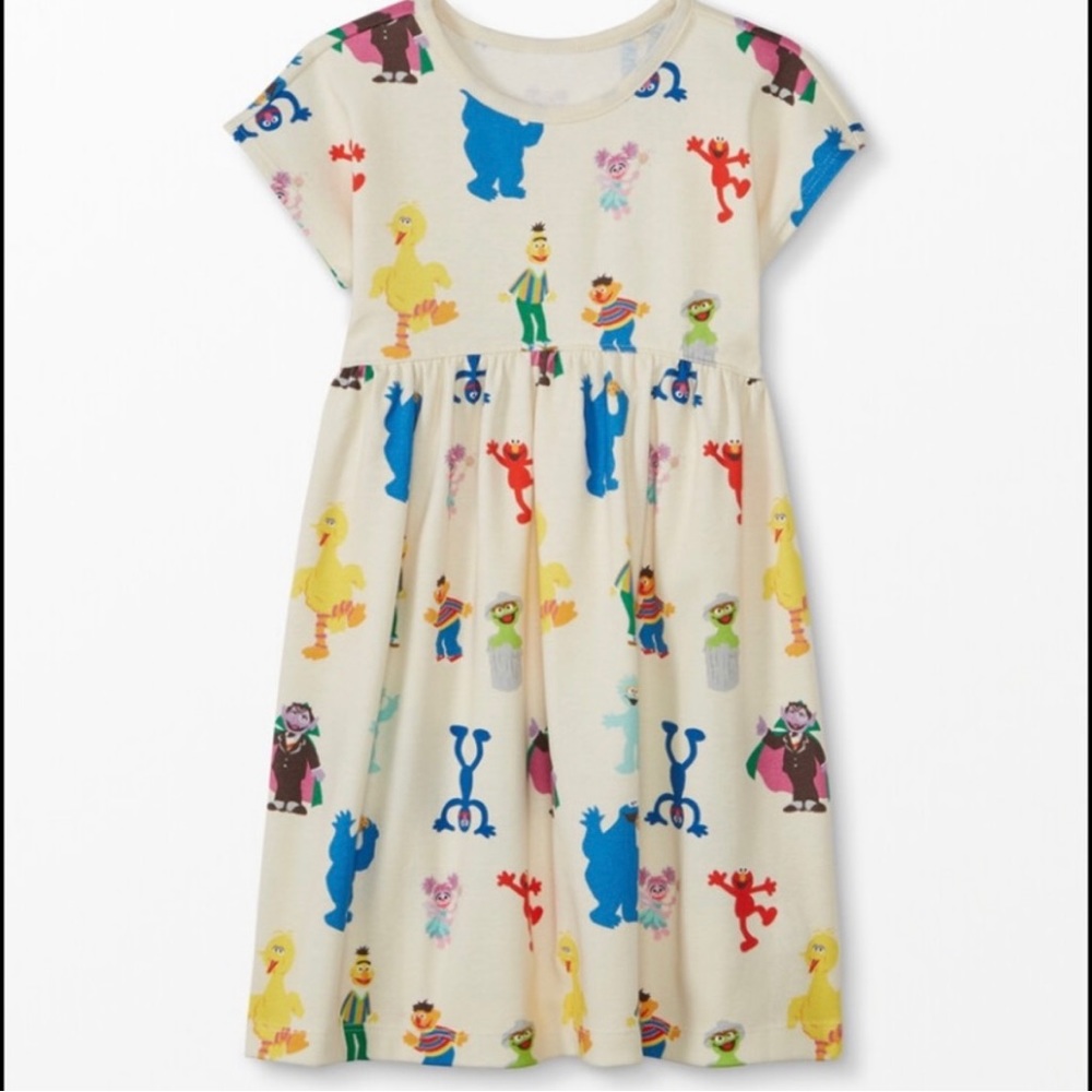 Hanna Andersson Sesame Street Dress 3t